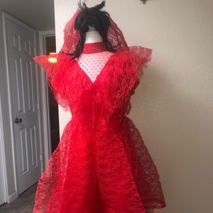 Women’s Beetlejuice Lydia Bridal Cosplay costume